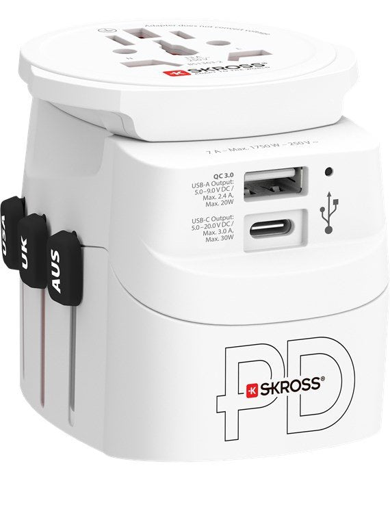 EAN 7640166327141 - Skross 61663 cargador de dispositivo móvil Blanco imagen 1