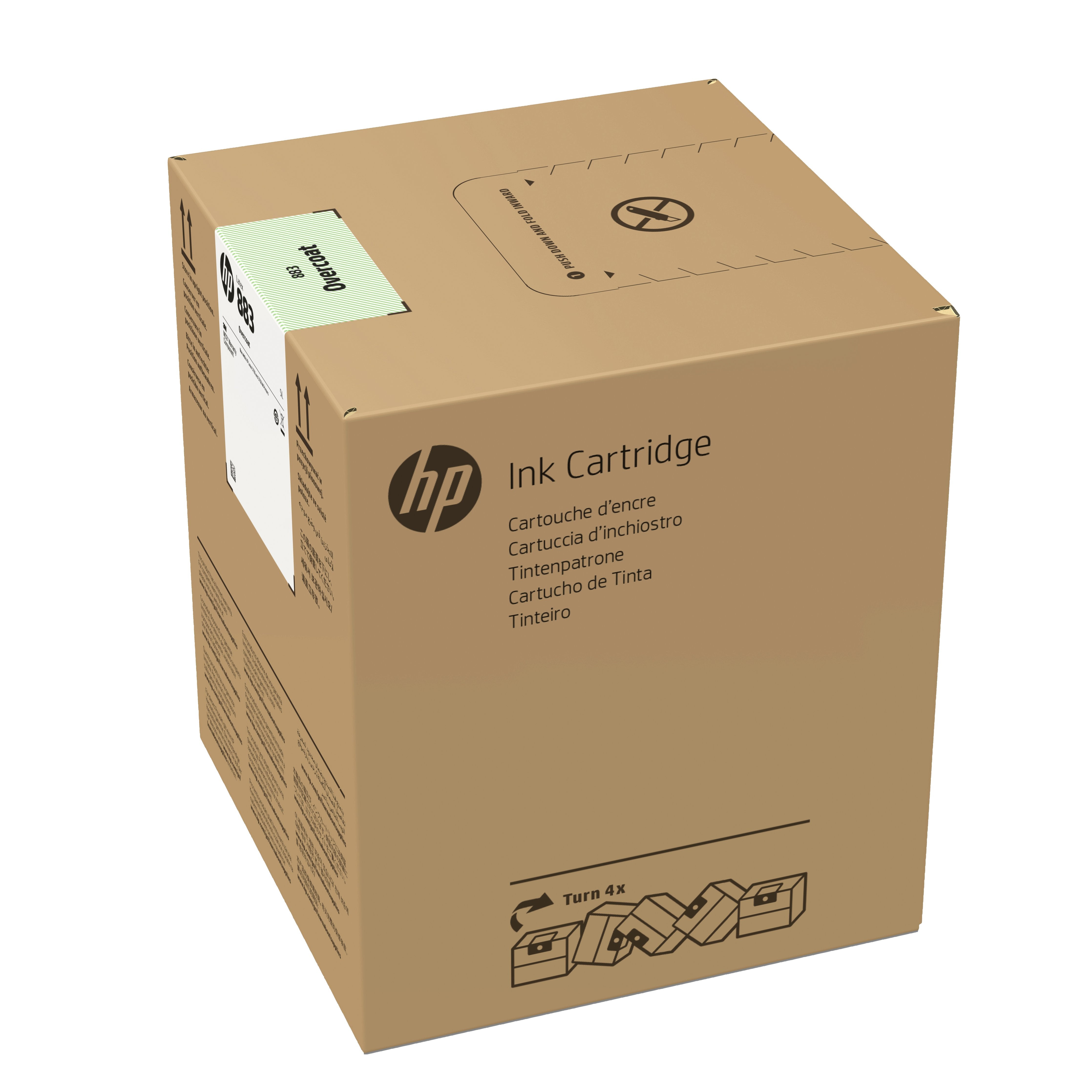 EAN 197029122612 - HP 883 5-liter Overcoat B Latex Ink Cartridge cabeza de impresora Inyección de tinta térmica imagen 1