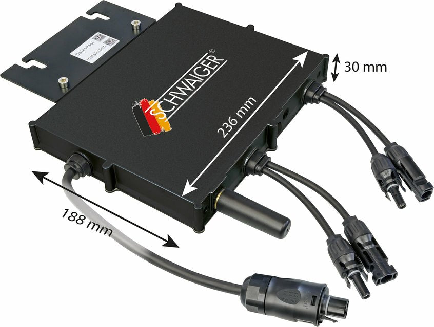 Schwaiger Wechselrichter Nep 800 600w