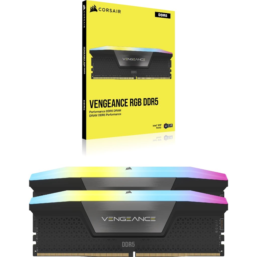 Memoria Corsair Ddr5 Vengeance Rgb 96 Gb: 2 X 48 Gb 288-Pin - 3500 Mhz / Pc5-56000 - Ungepuffert
