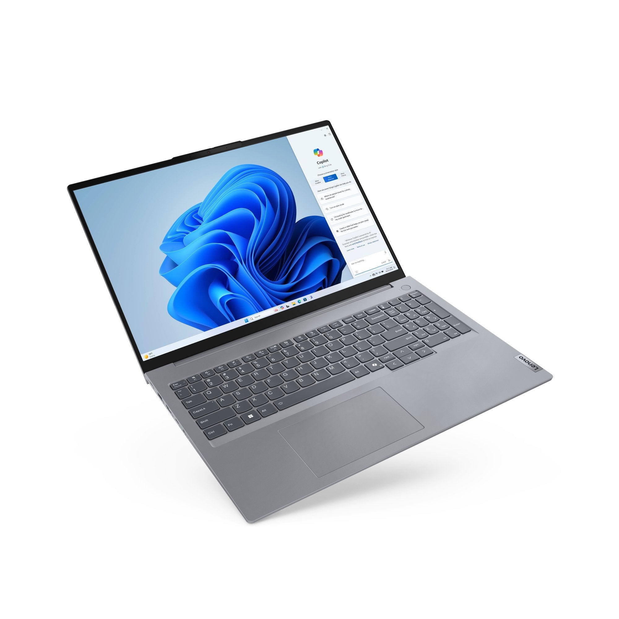 Portatil Lenovo Thinkbook 16 G7 Arp 21mw Diseño De Bisagra En 180 Grados Amd Ryzen 5 7535hs / Hasta 4.55 Ghz Win 11 Pro Radeon 660m 16 Gb Ram 512 Gb Ssd Nvme 16" Ips 1920 X 1200 Gigabit Ethernet Wi-Fi 6e Bluetooth Gris Ártico Con Dos Tonos