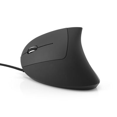 Mediarange Raton Usb 2.0 Vertical Izquierdo, Negro