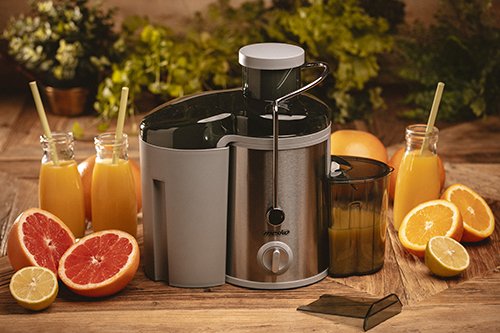 EAN 5902934831895 - Mesko Home MS 4126 exprimidor Exprimidor eléctrico de tomates 600 W Acero inoxidable imagen 6