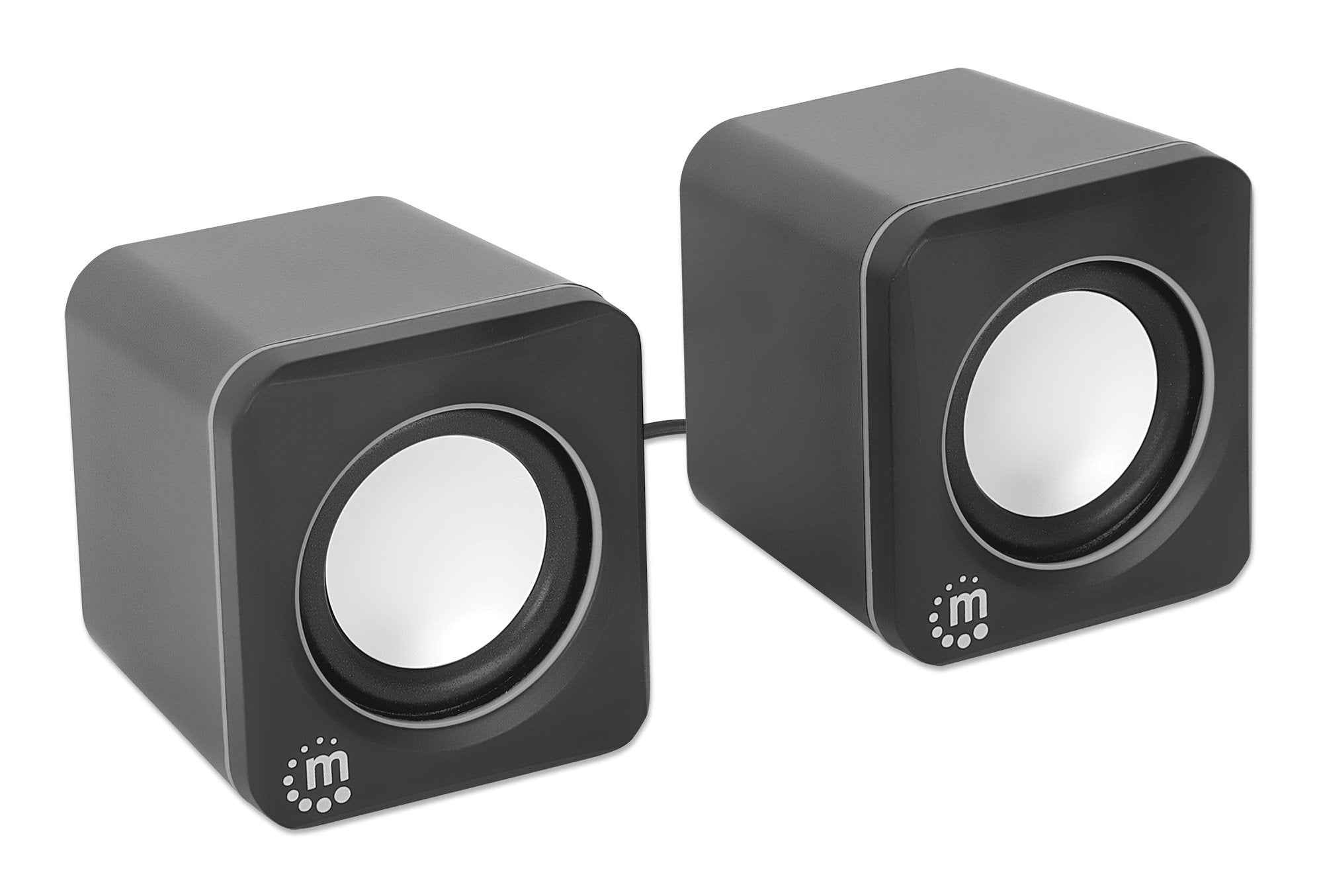 Manhattan Usb-Lautsprecher - 2600 Series Negro Plata