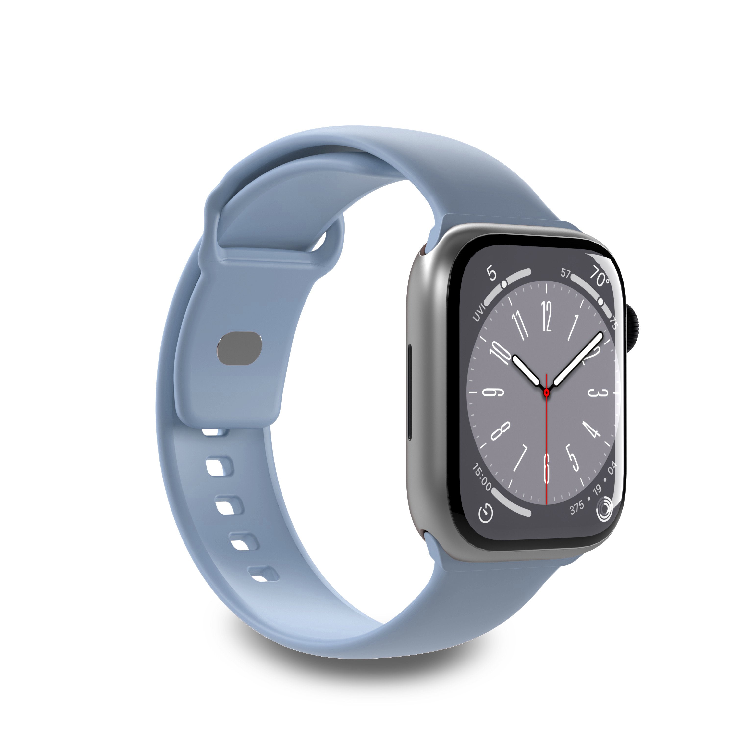 Puro Icon - Elastyczny Pasek Do Apple Watch 38/40/41 Mm (S/M & M/L) (Powder Blue)