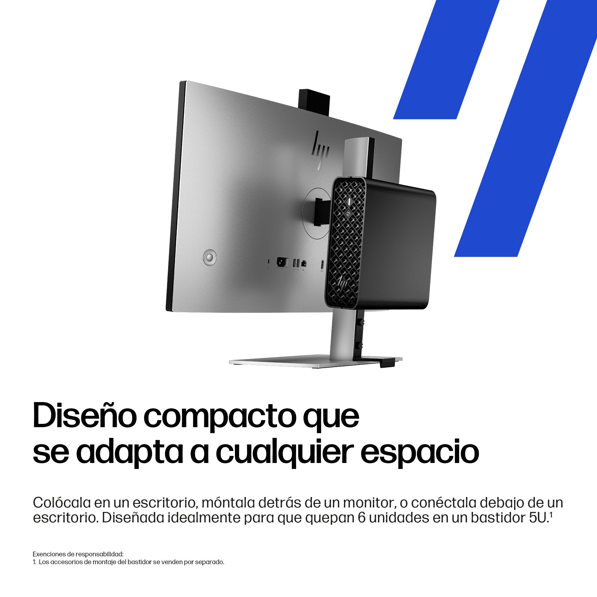 EAN 0826581352334 - HP None Intel Core Ultra 7 265 16 GB DDR5-SDRAM 512 GB SSD NVIDIA RTX A1000 Windows 11 Pro Mini PC Puesto imagen 4