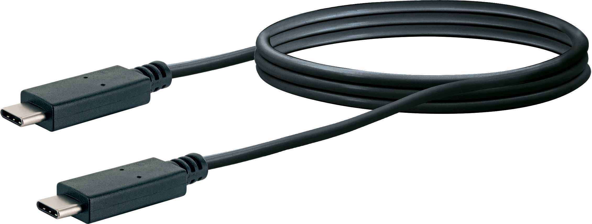 EAN 4004005027143 - Schwaiger LK 101 C cable USB USB 3.2 Gen 2 (3.1 Gen 2) 1 m USB C Negro imagen 4
