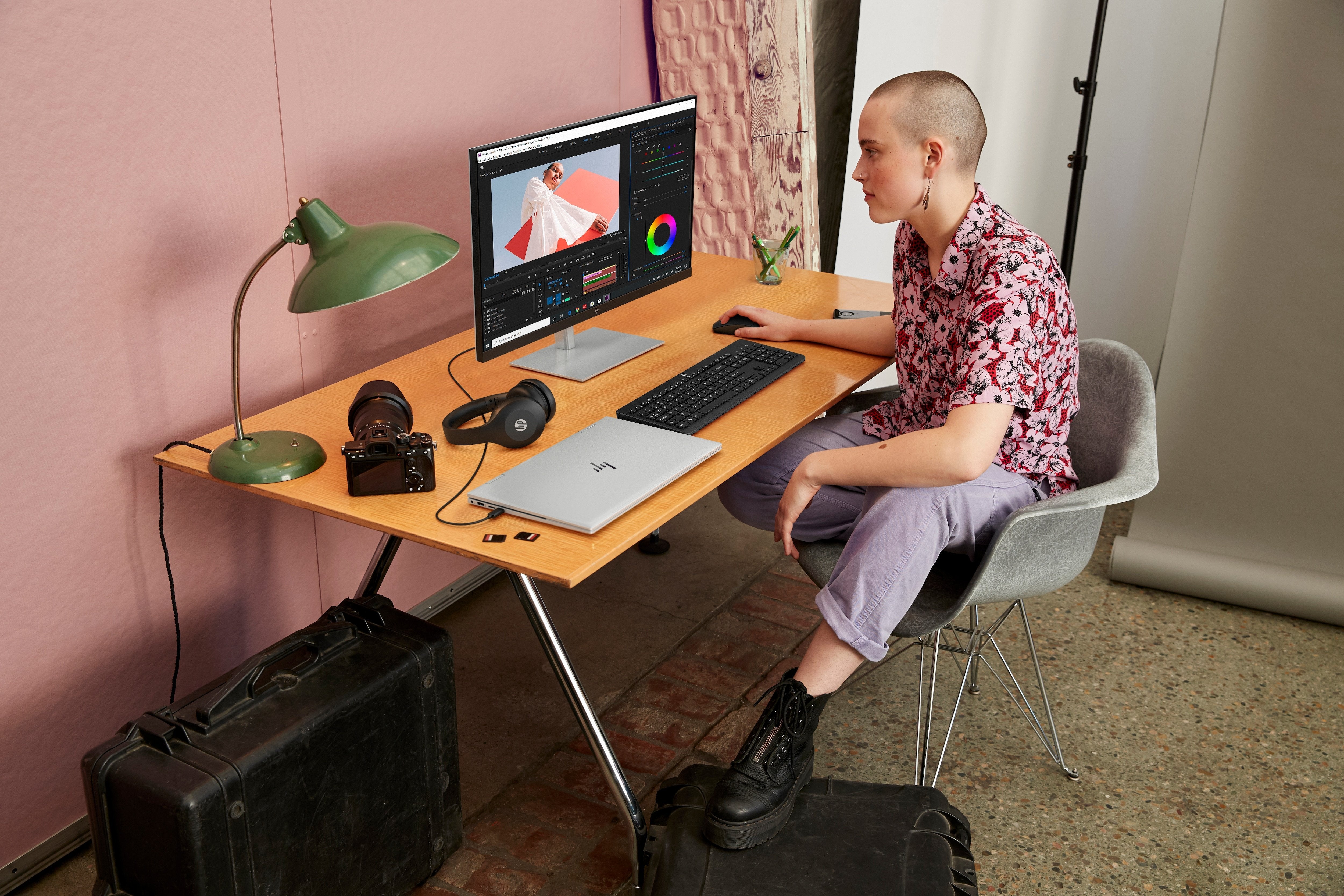 EAN 0195122117894 - HP 230 Wireless Mouse and Keyboard Combo teclado Ratón incluido Oficina RF inalámbrico QWERTY Negro imagen 5