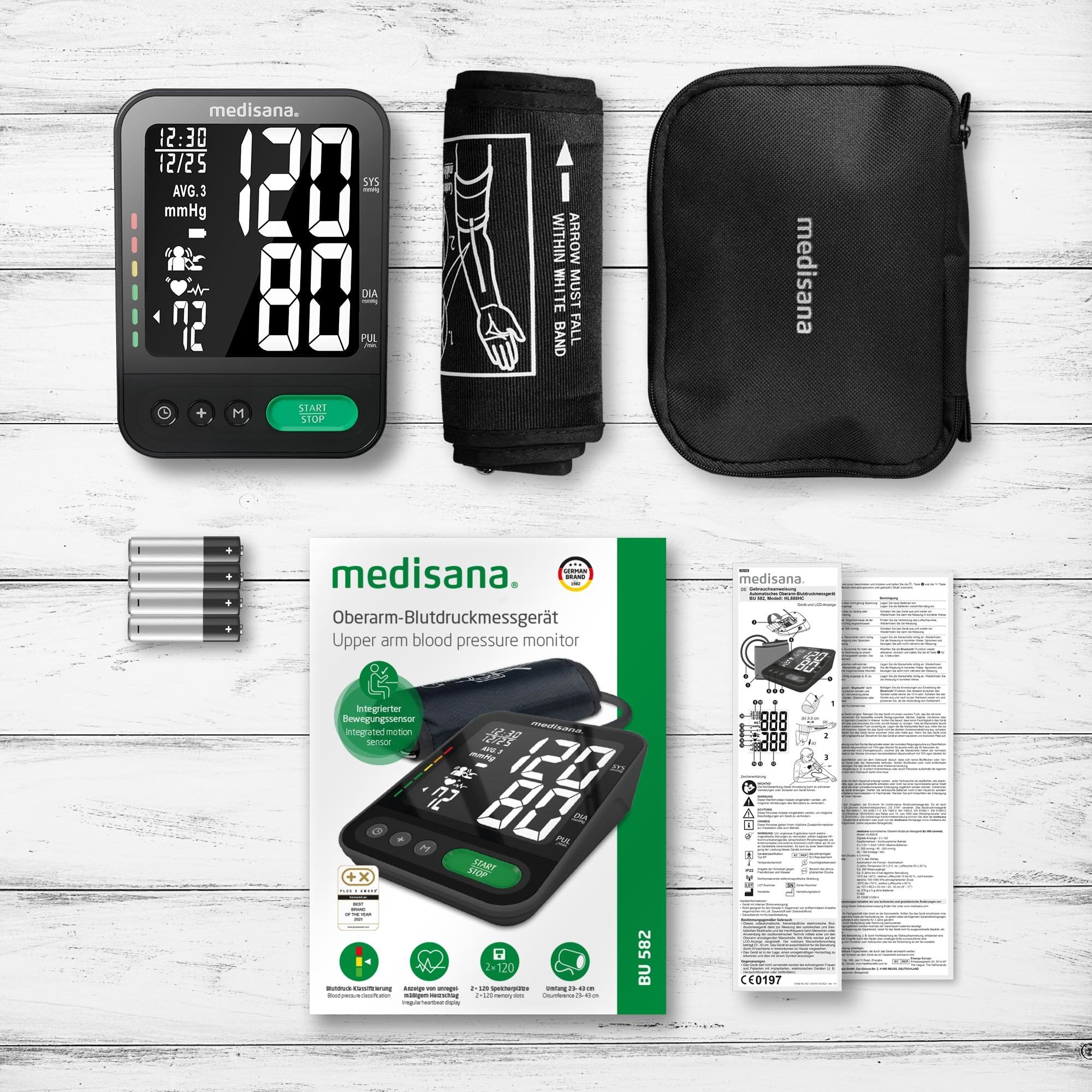 EAN 4015588515828 - Medisana BU 582 Antebrazo Automático 2 usuario(s) imagen 4