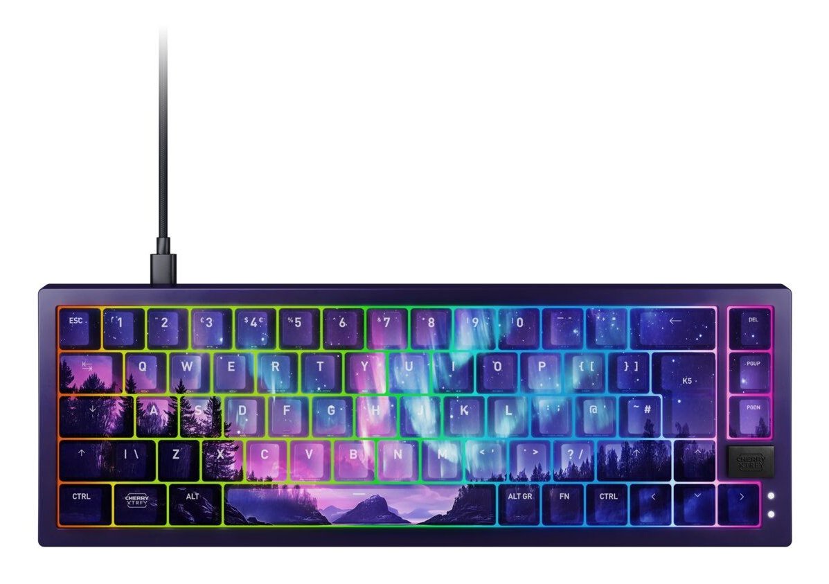 Cherry Xtrfy Keyboard, Alfombrilla Hndle