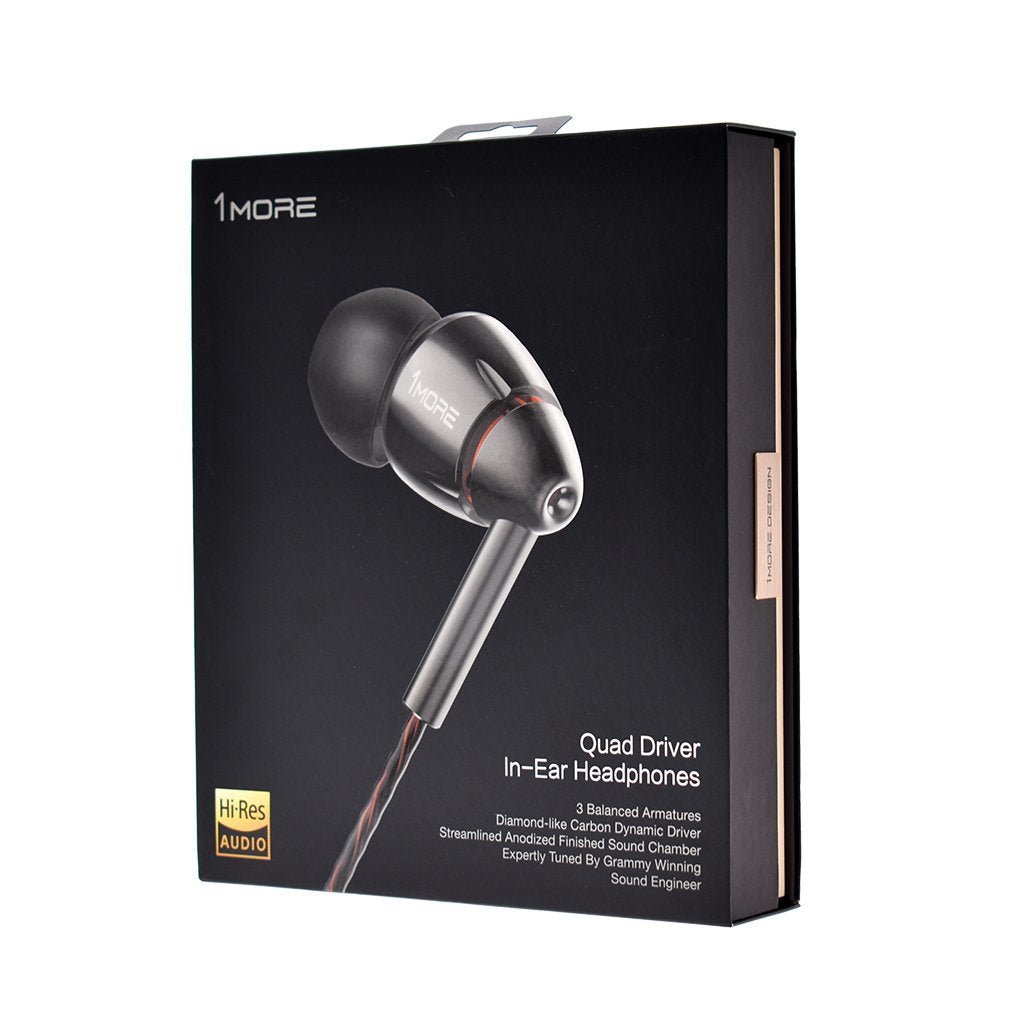 EAN 6933037250992 - 1More E1010 auricular y casco Auriculares Alámbrico Dentro de oído Llamadas/Música Negro, Rojo imagen 5