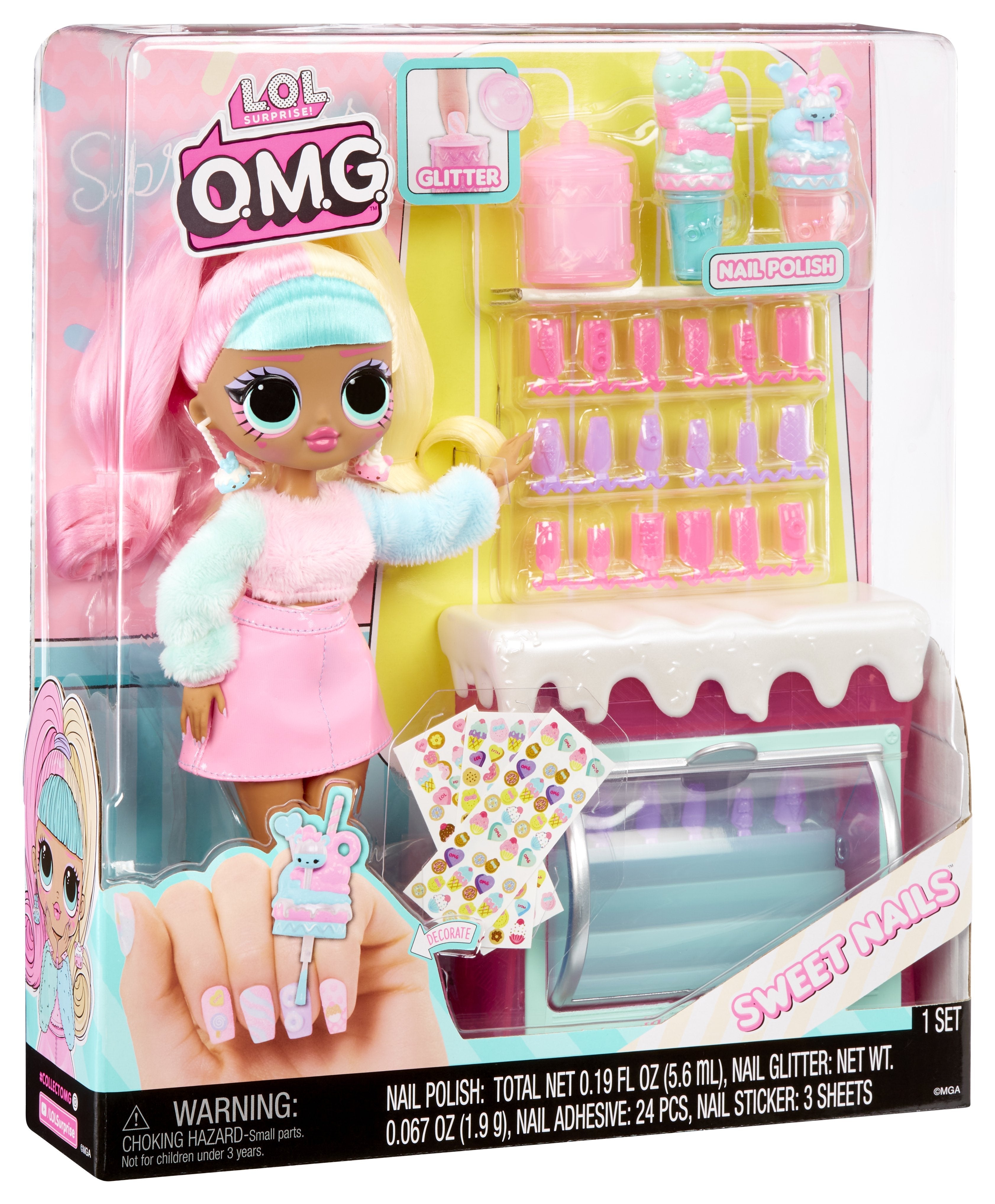 Muñeca Sweet Nails Tienda De Dulces Candylicious L.O.L. Surprise