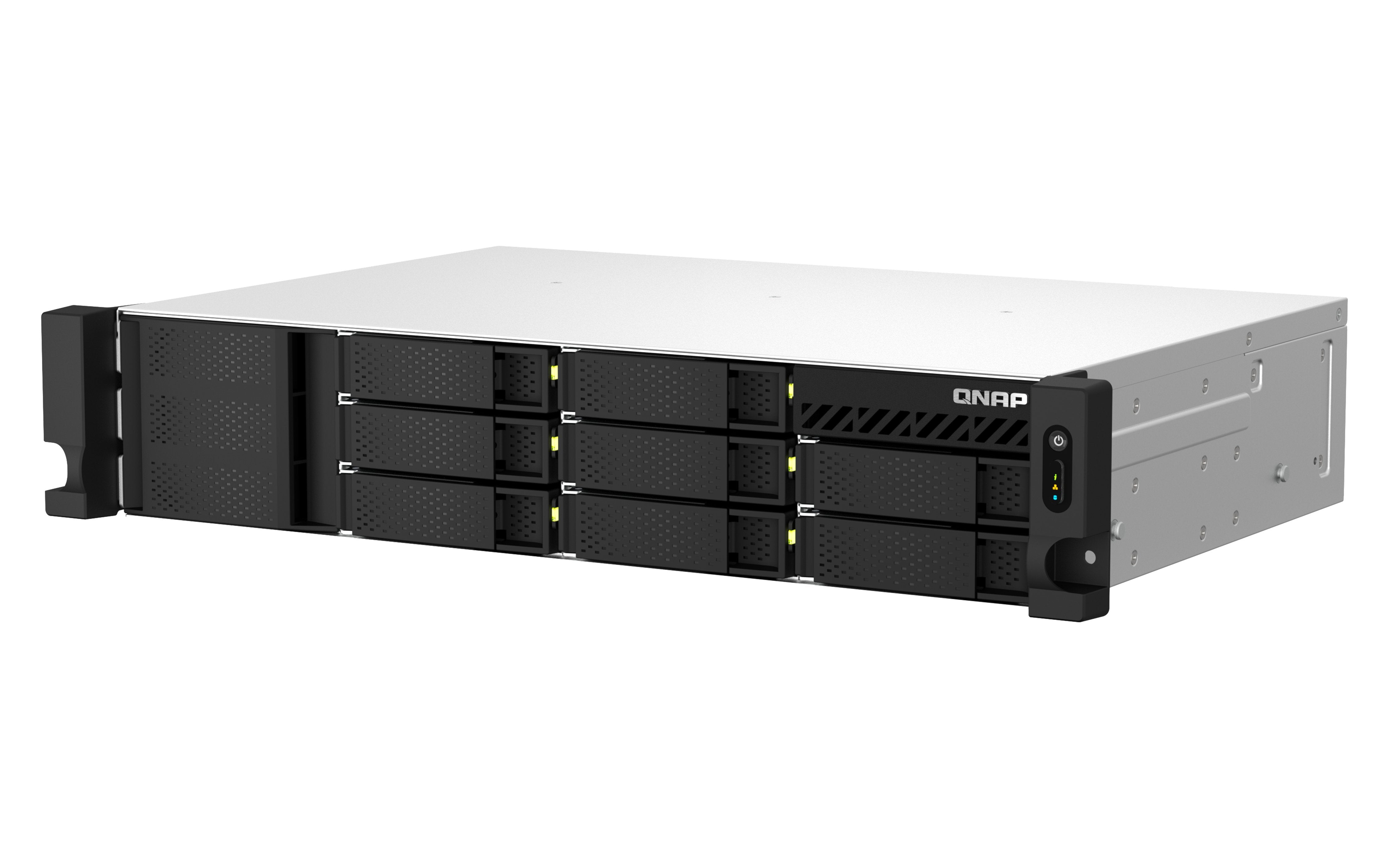 EAN 4711103081075 - QNAP TS-873AEU-4G servidor de almacenamiento NAS Bastidor (2U) Ryzen Embedded V1500B 4 GB DDR4 0 TB QuTS imagen 4