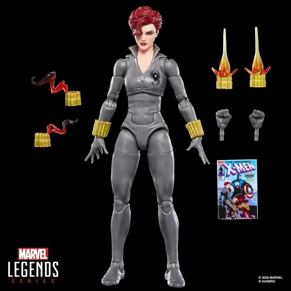 Figura Viuda Negra Black Widow Marvel Legends Series 15cm