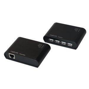 EAN 4052792033779 - LogiLink UA0230 hub de interfaz USB 2.0 480 Mbit/s Negro imagen 3
