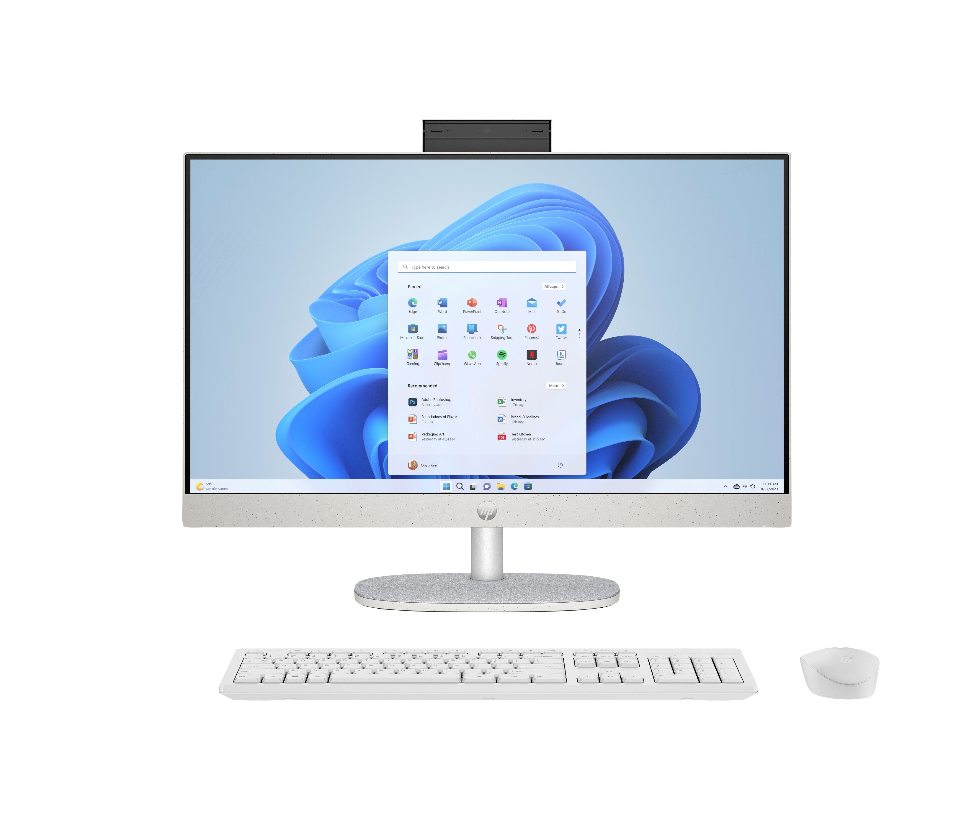 Pc Hp Aio 24-Cr0130ns I5-1334u 16g 512g 23,8" Freedos