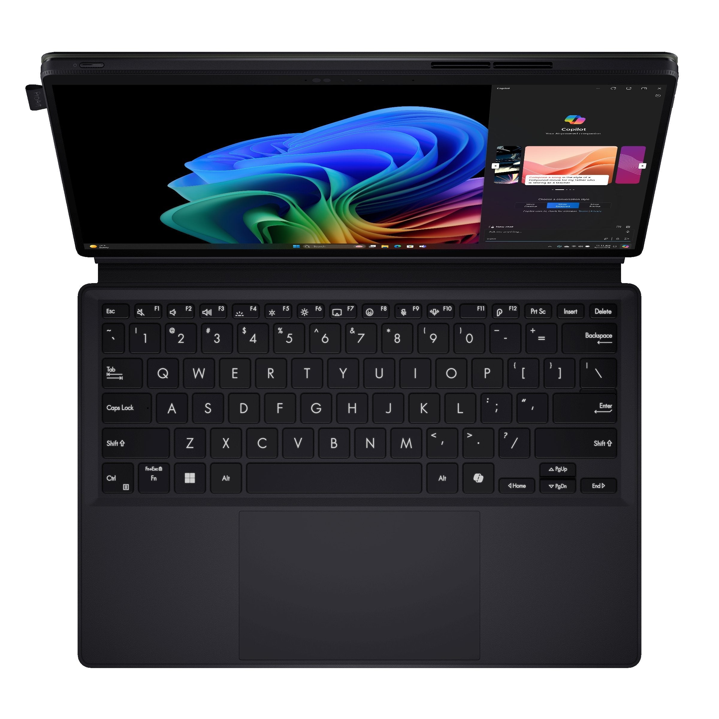 Asus Proart Pz13 Ht5306qa-Lx004w - Ordenador Portátil 13.3" (Qualcomm Snapdragon X1-P42-100, 16gb Ram, 1tb Ssd, Qualcomm Adreno Gpu, Windows 11 Home) Negro Nano - Teclado Qwerty Español