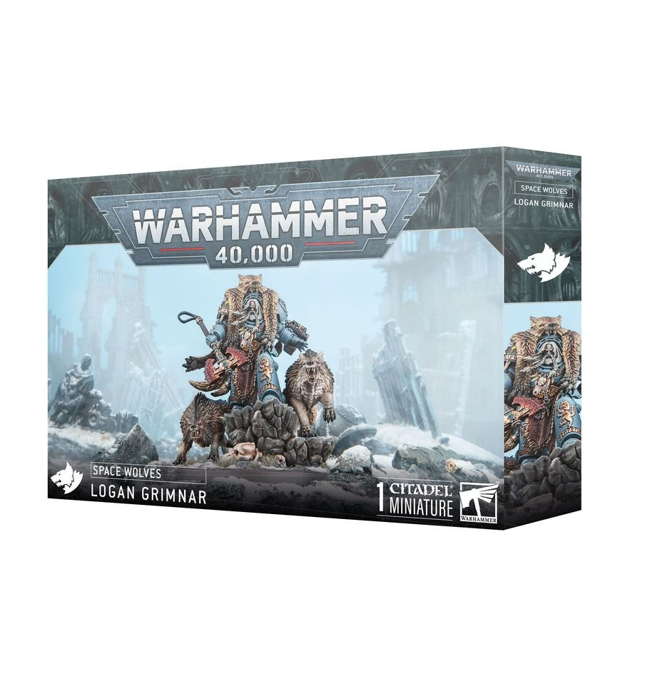 Warhammer 40k - Space Wolves Logan Grimnar