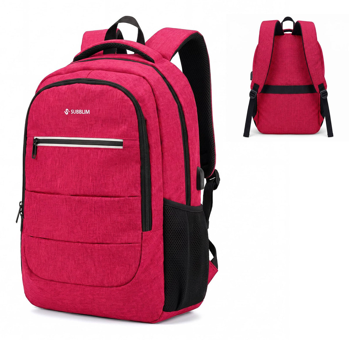 EAN 8436586743901 - SUBBLIM City Plus mochila City backpack Rojo Poliéster imagen 1
