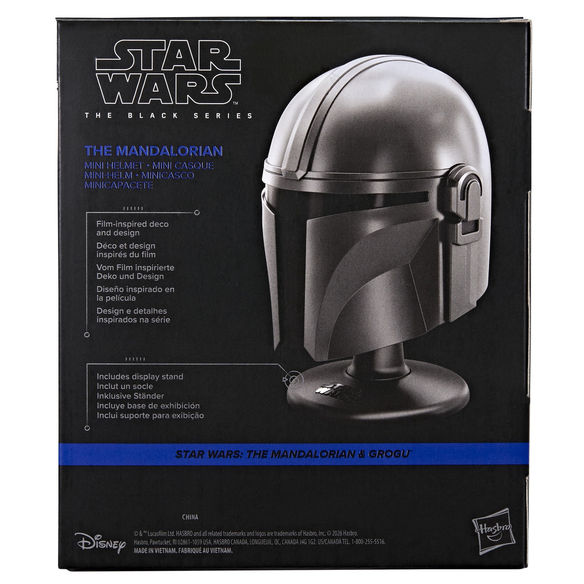 Casco The Mandalorian & Grogu Star Wars 15cm