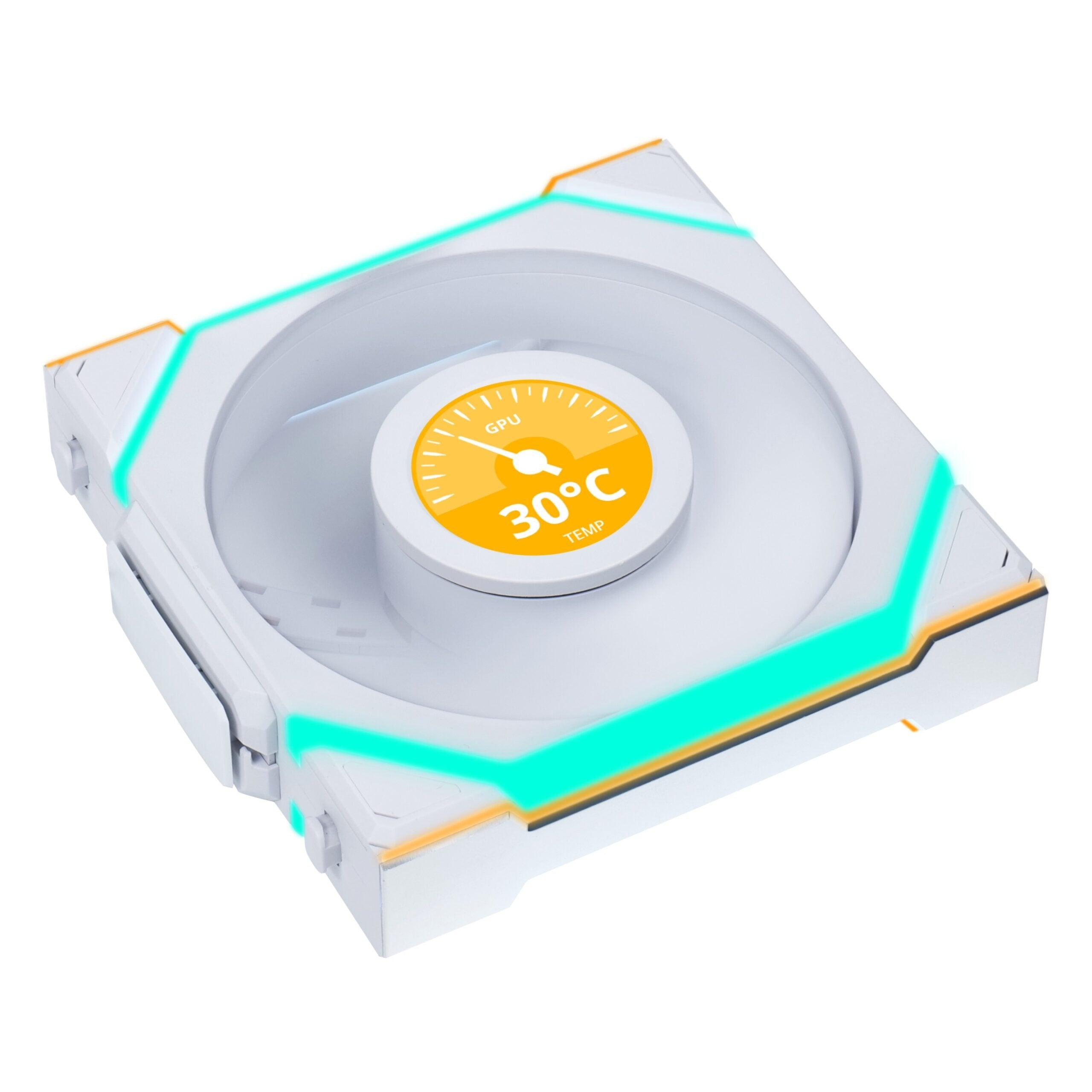 EAN 4718466016829 - Lian Li UNI FAN SL Wireless LCD 120 Carcasa del ordenador Ventilador 12 cm Blanco 3 pieza(s) imagen 2