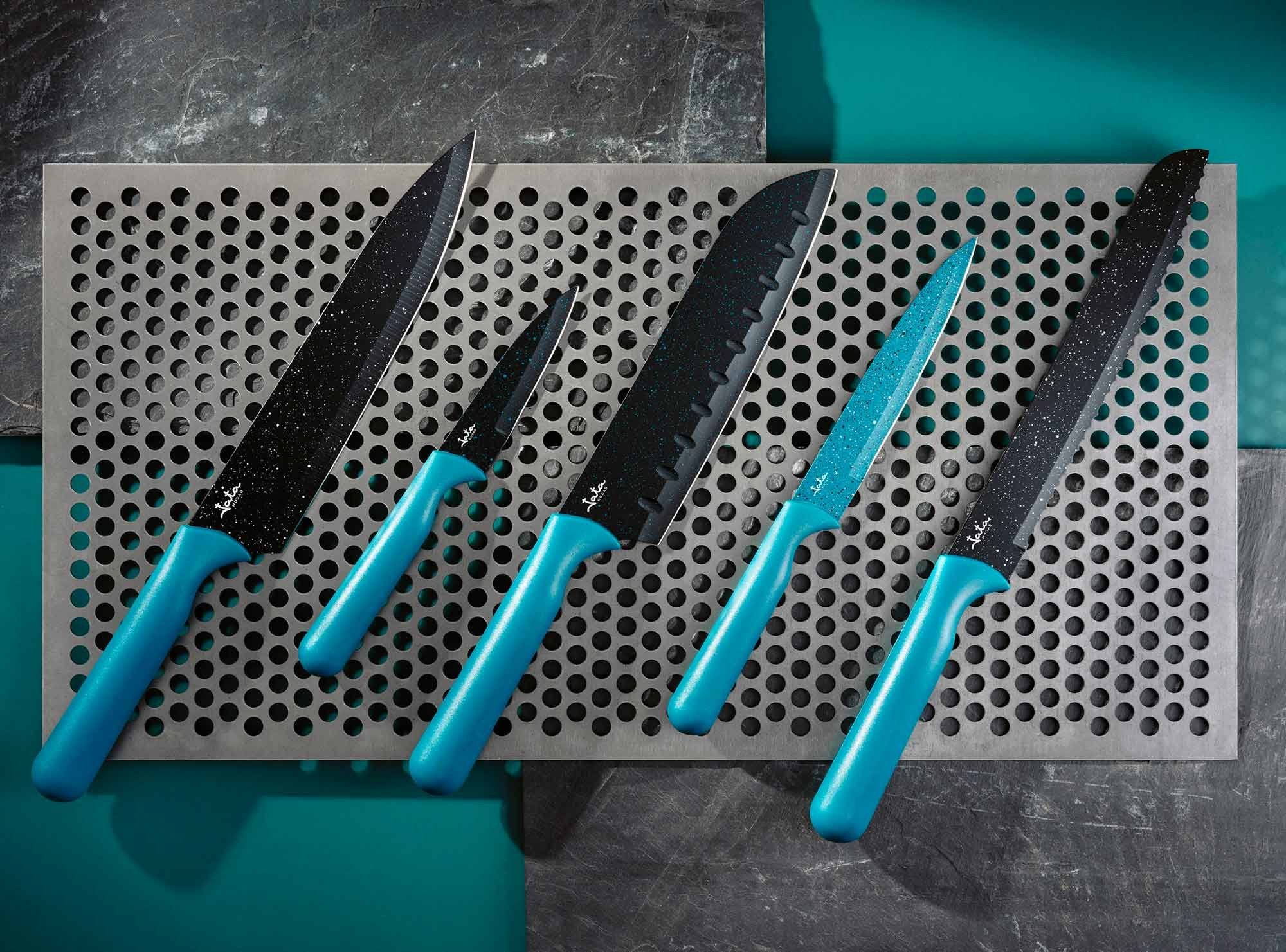 Jaata Juego De 5 Cuchillos De Cocina Azul Hq4503