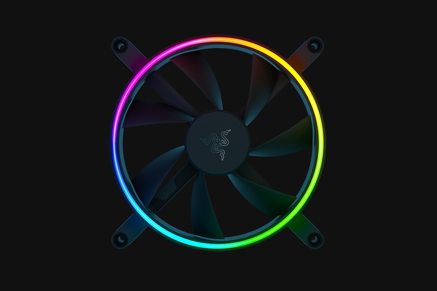 EAN 8886419337874 - Razer Kunai Chroma Carcasa del ordenador Ventilador 14 cm Negro 1 pieza(s) imagen 1