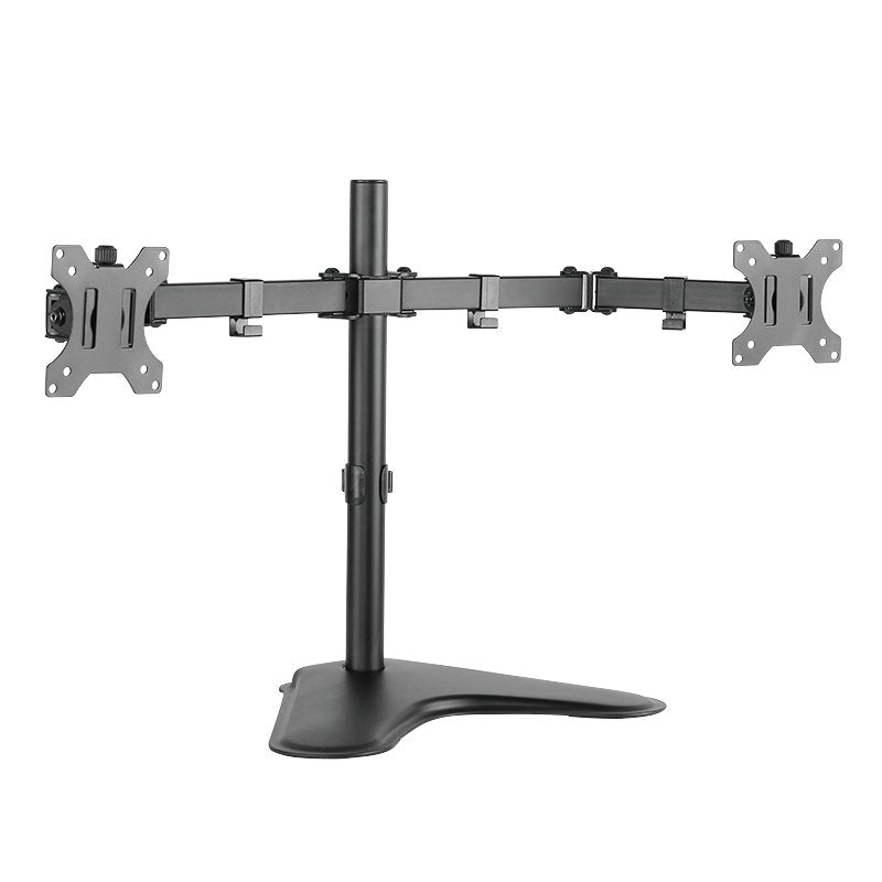 Logilink Bp0045 Soporte De Mesa Para Pantalla Plana 81,3 Cm (32") Atornillado Negro, Acero Inoxidable