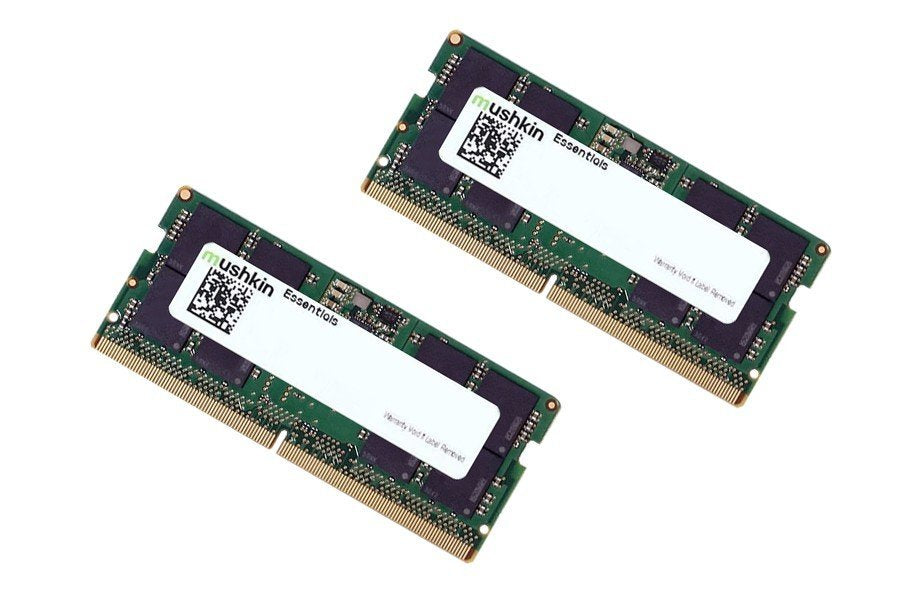 Mushkin Memoria So-Dimm Ddr5 64gb Pc 4800 Cl40 2x32gb Essentials 1,1v Intern Retail