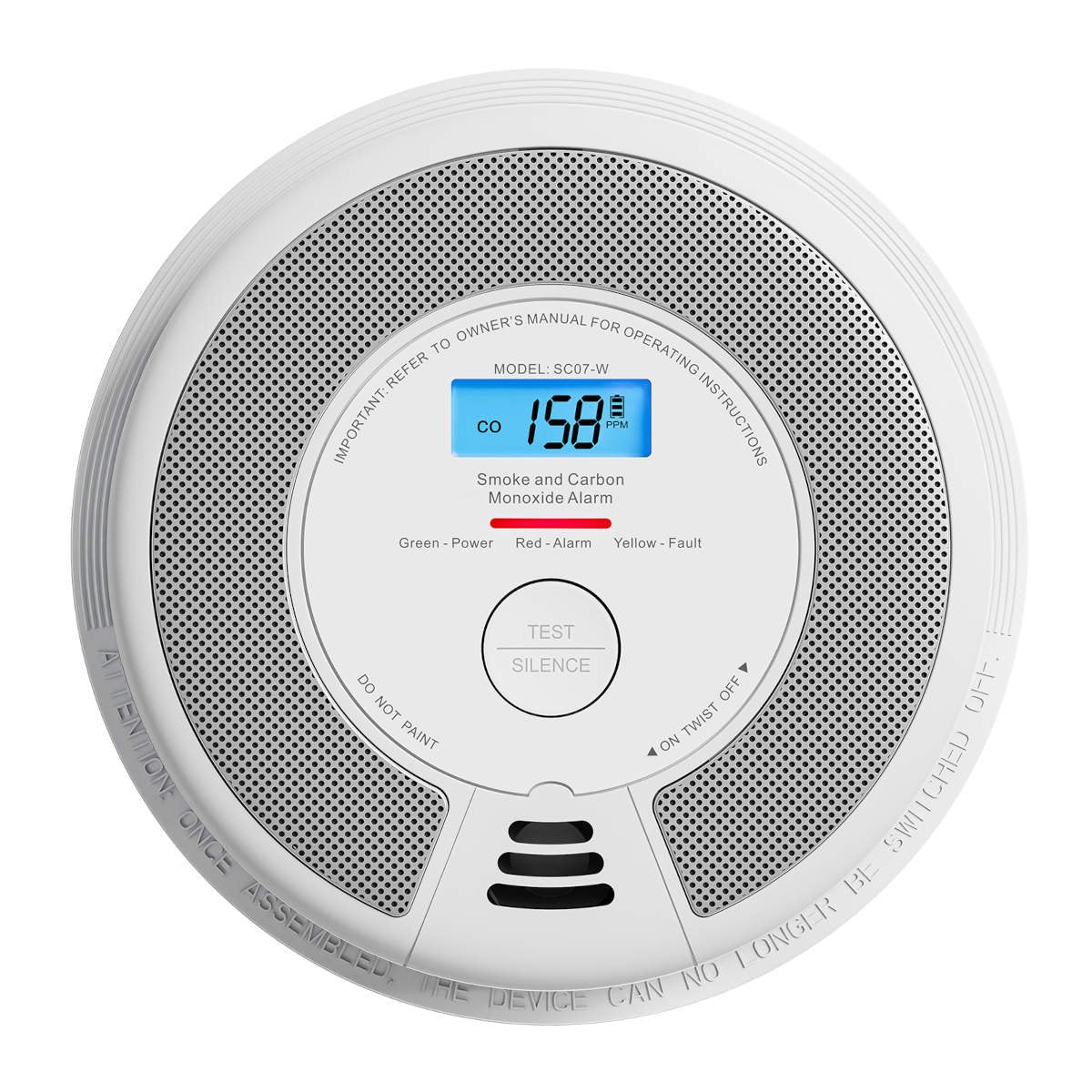 X-Sense Sc07-W Rf-Vernetzter Rauch- Und Co-Melder