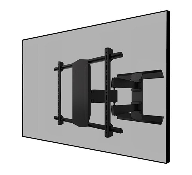 Dual Stud Double Arm Flat Screen Wall Mount With Tilt &