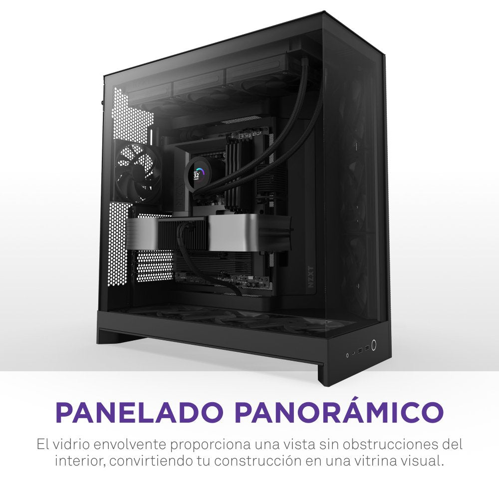 EAN 5056547207643 - NZXT H9 Flow Midi Tower Negro imagen 7