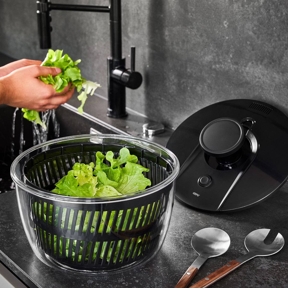 Gefu Push It Salatschleuder