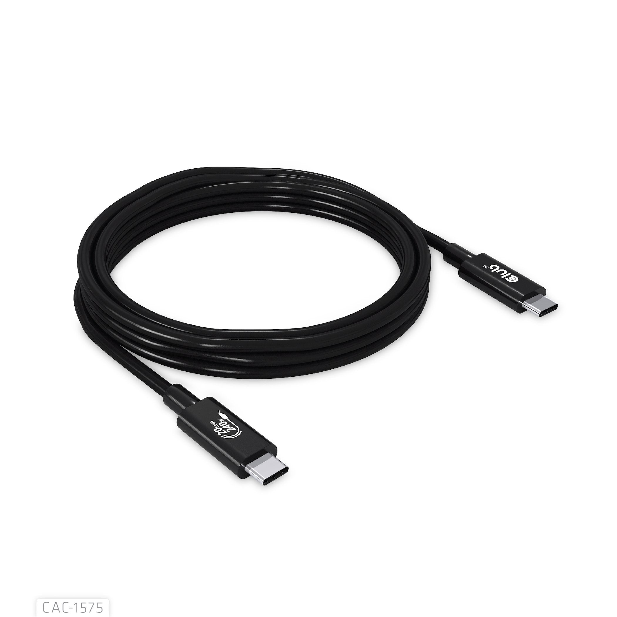 EAN 8719214472313 - CLUB3D CAC-1575 cable USB USB4 Gen 2x2 2 m USB C Negro imagen 3
