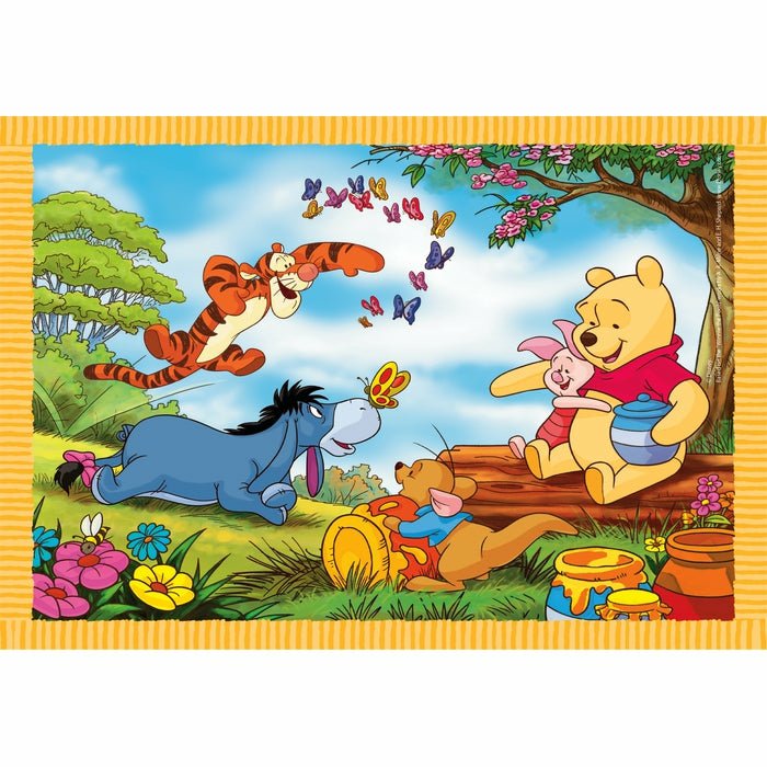 Puzzle Clementoni Supercolor 4 In 1 - Disney Winnie The Pooh 21514