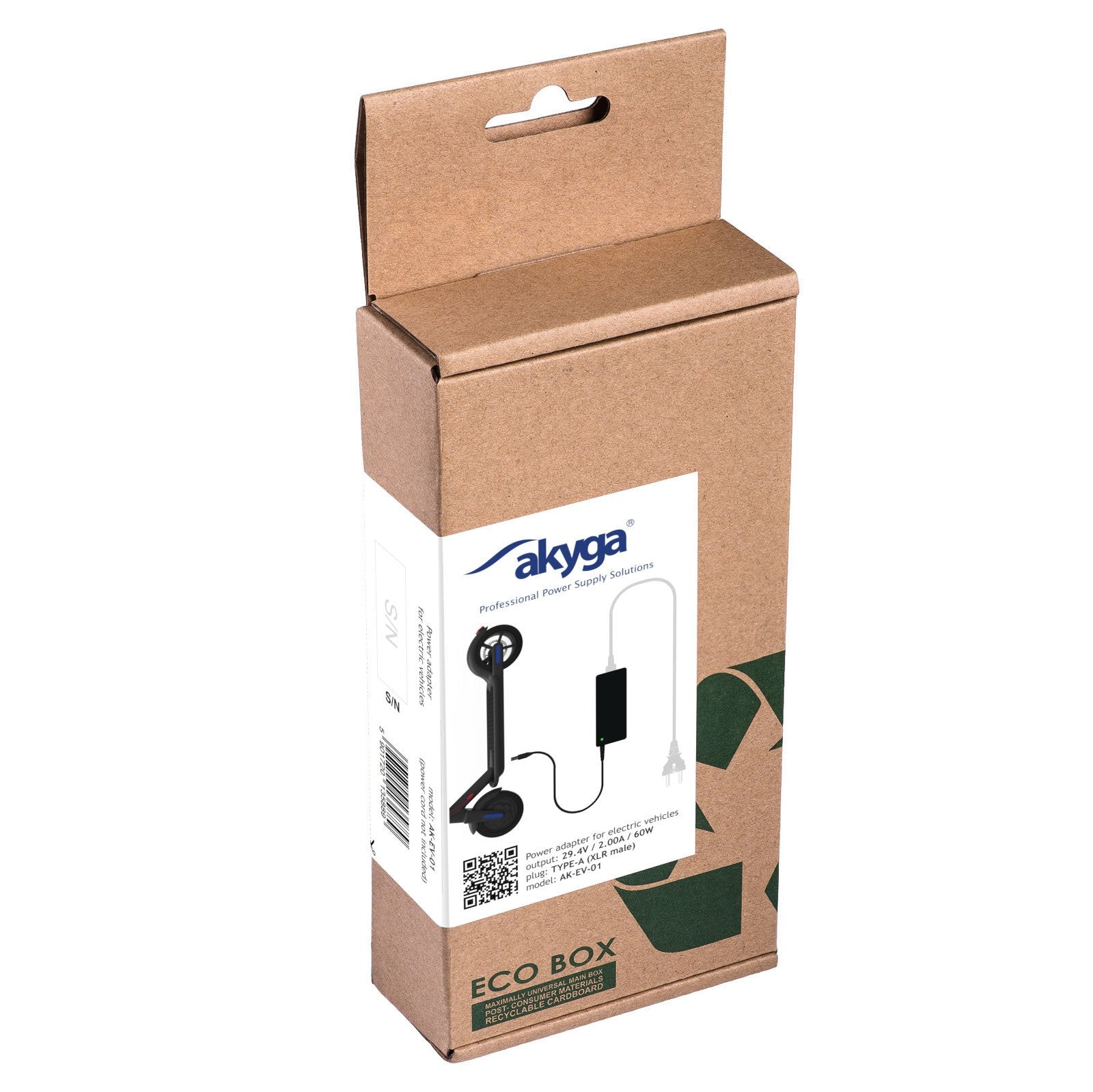 EAN 5901720135889 - Akyga AK-EV-01 cargador de dispositivo móvil Otro, Universal Negro Corriente alterna Interior imagen 3