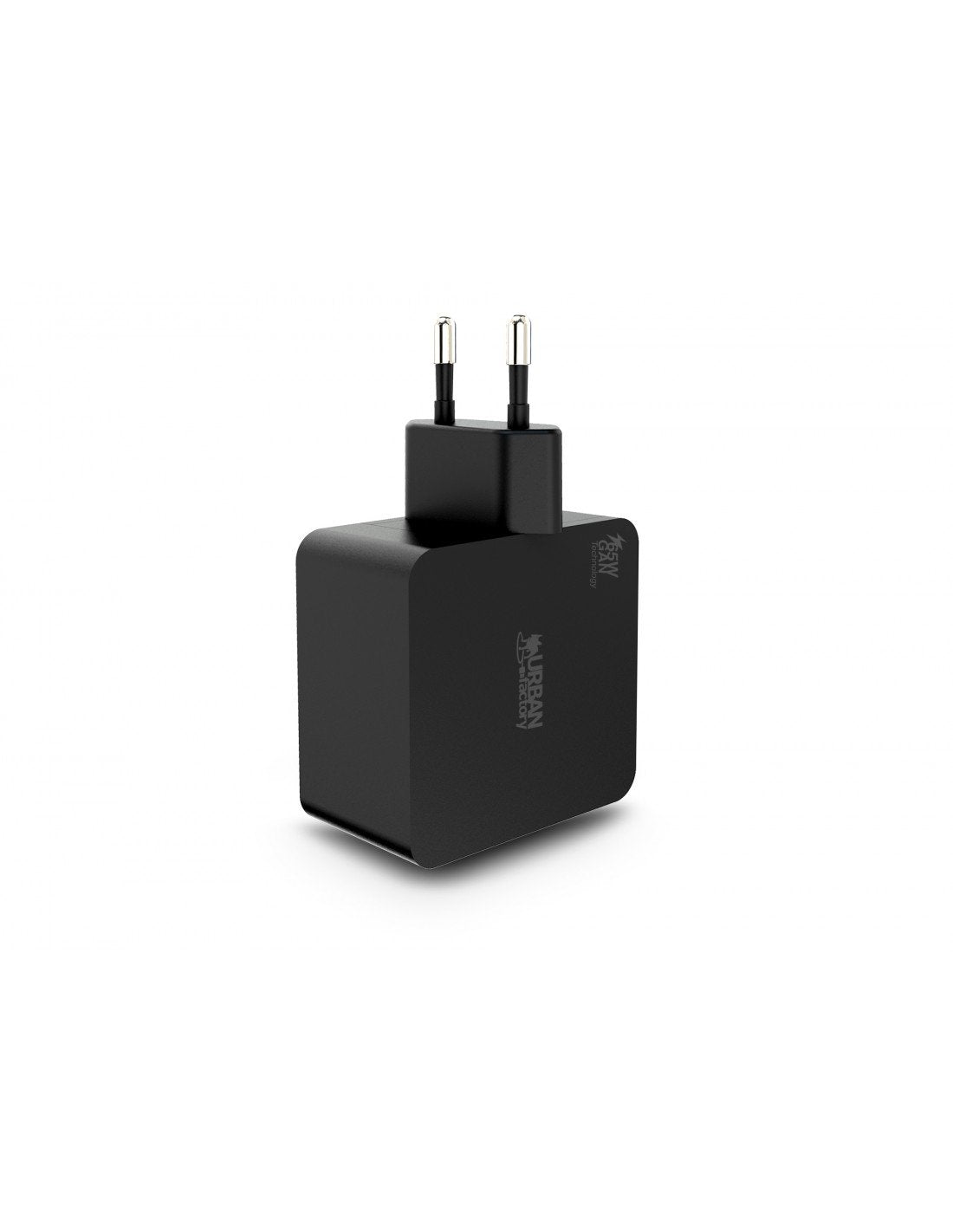 Cargador Usb-C 65w Char Gan Technology Negro