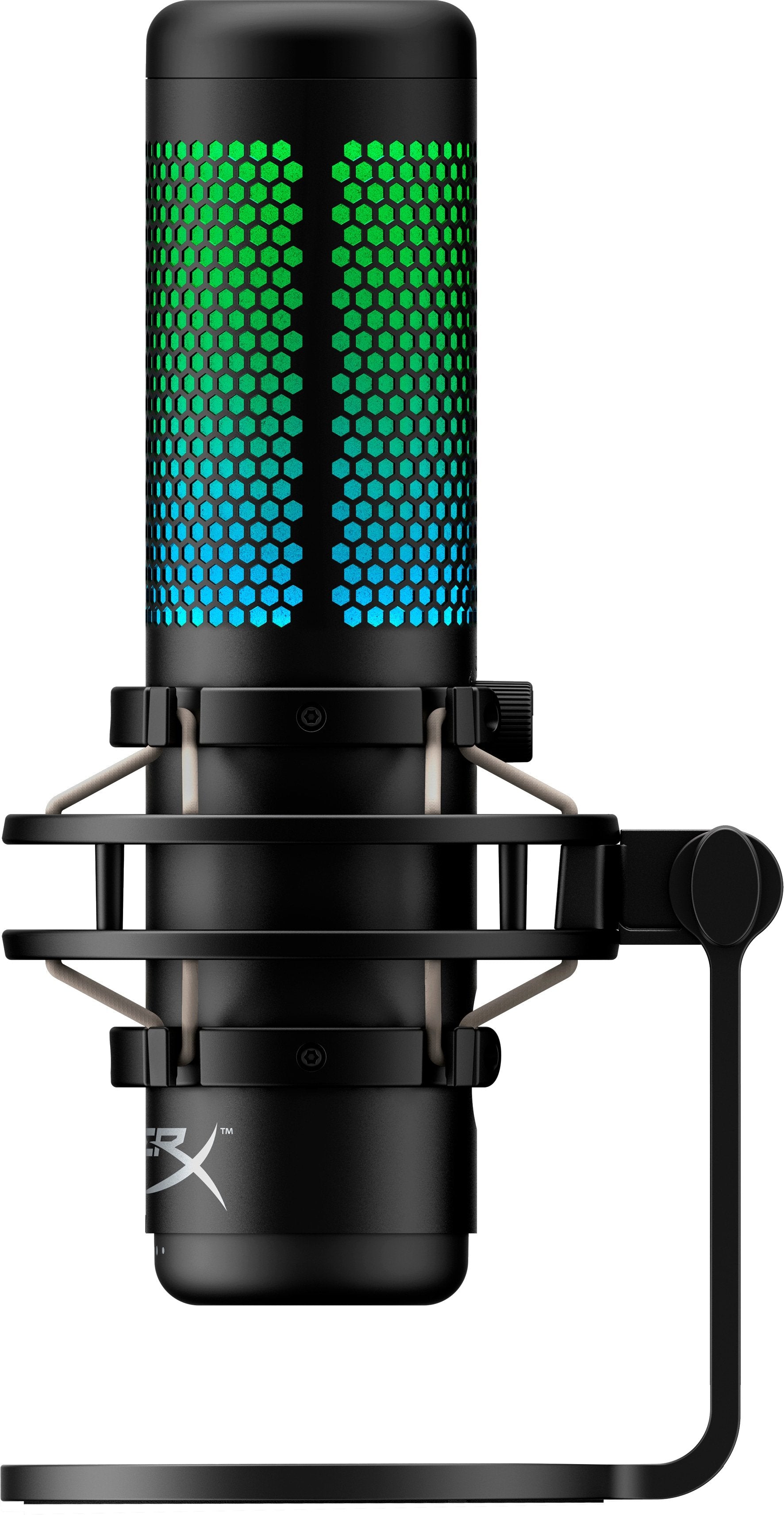 EAN 0196188049488 - HyperX QuadCast S - USB Microphone (Black-Grey) - RGB Lighting Micrófono para PC imagen 2