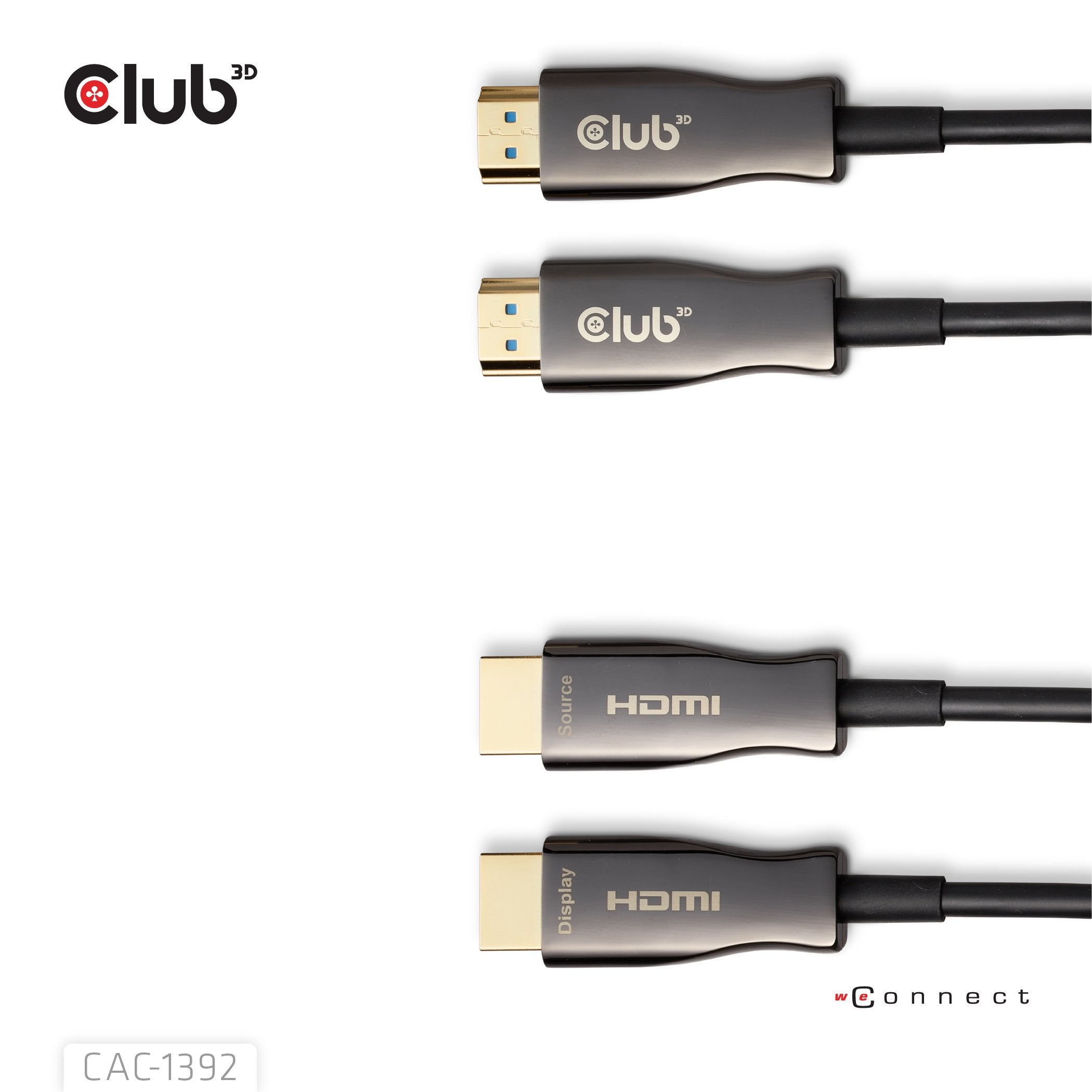 EAN 8719214473457 - CLUB3D CAC-1392 cable HDMI 30 m HDMI tipo A (Estándar) Negro imagen 10