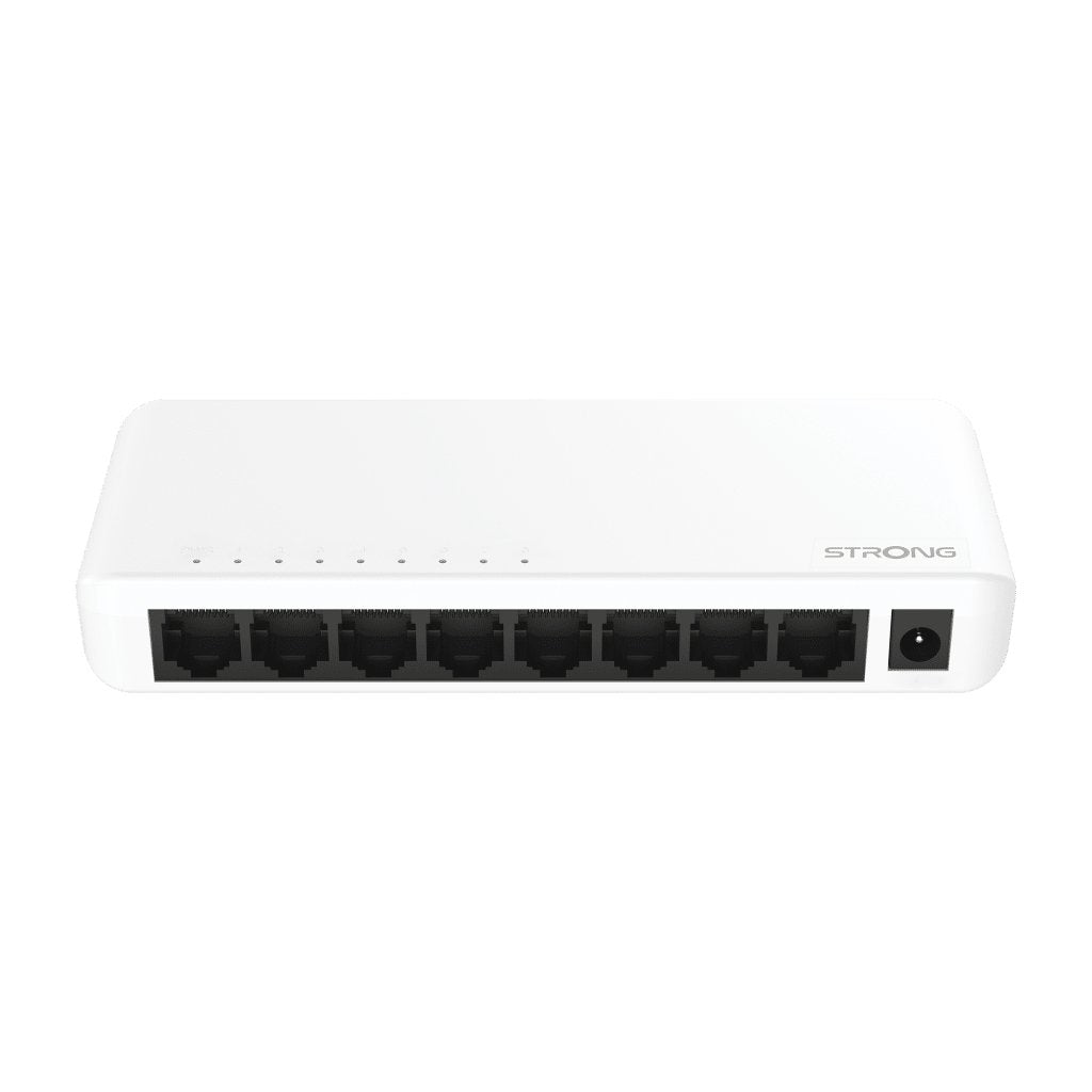 EAN 9120072375620 - Strong SW8000P switch Gigabit Ethernet (10/100/1000) Blanco imagen 4