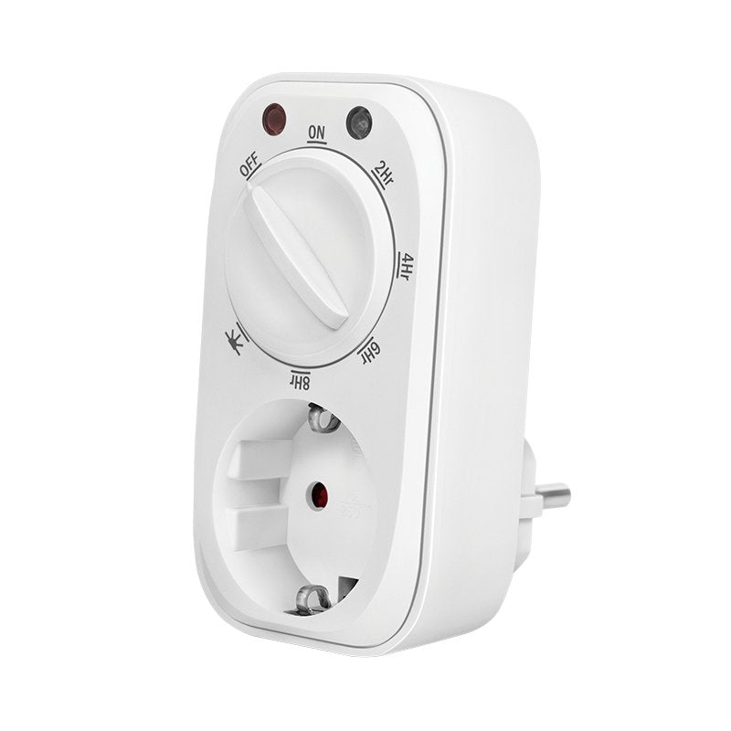 Logilink Enchufe Con Temporizador Con Sensor Crepúsculo, Blanco