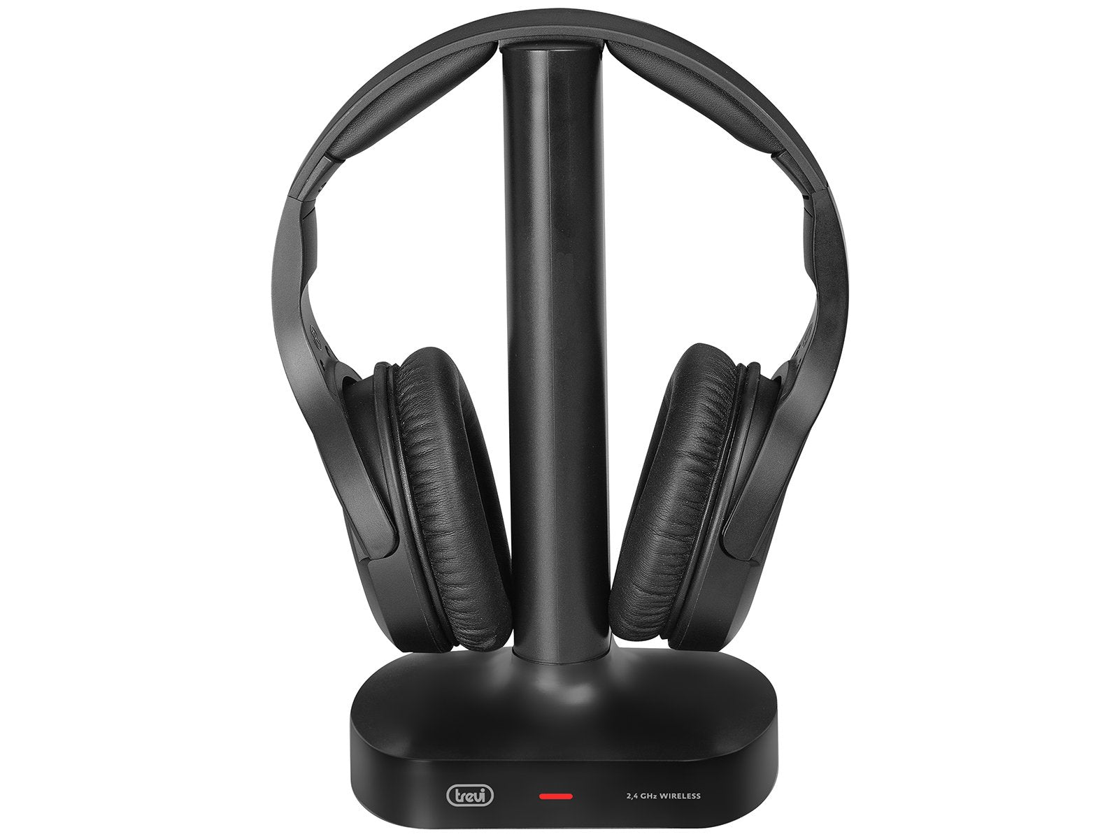 EAN 8011000026824 - Trevi FRS 1480 R Auriculares Inalámbrico y alámbrico Diadema Música USB Tipo C Base de carga Negro imagen 5