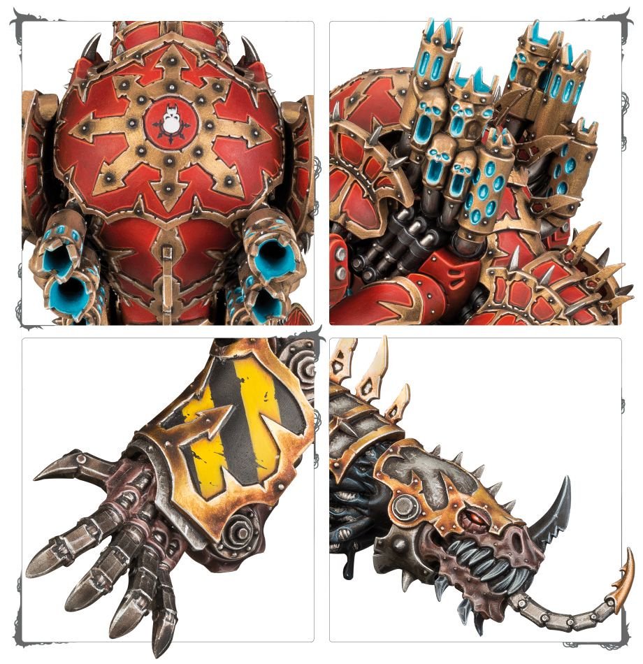 Warhammer 40k - Space Marine Du Chaos Forgefiend