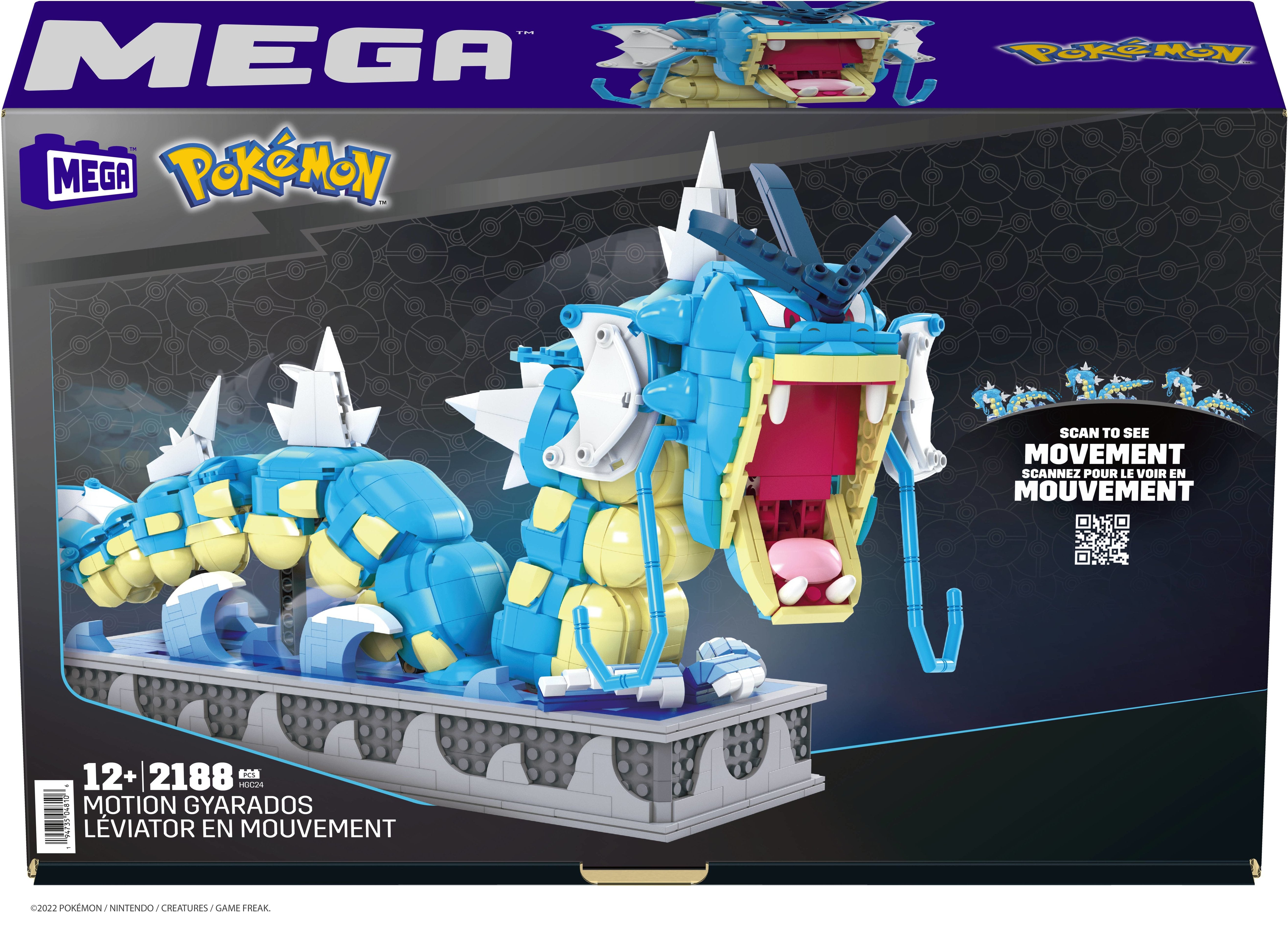 Juego De Construcción Mega Construx Motion Gyarados Hgc24