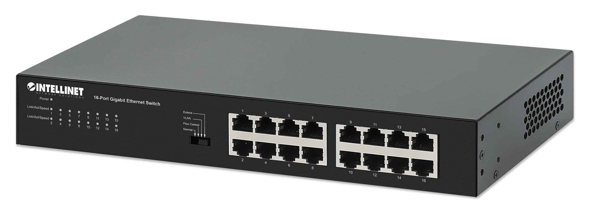 Intellinet 561815 Switch 16p Gigabit Manual Vlan