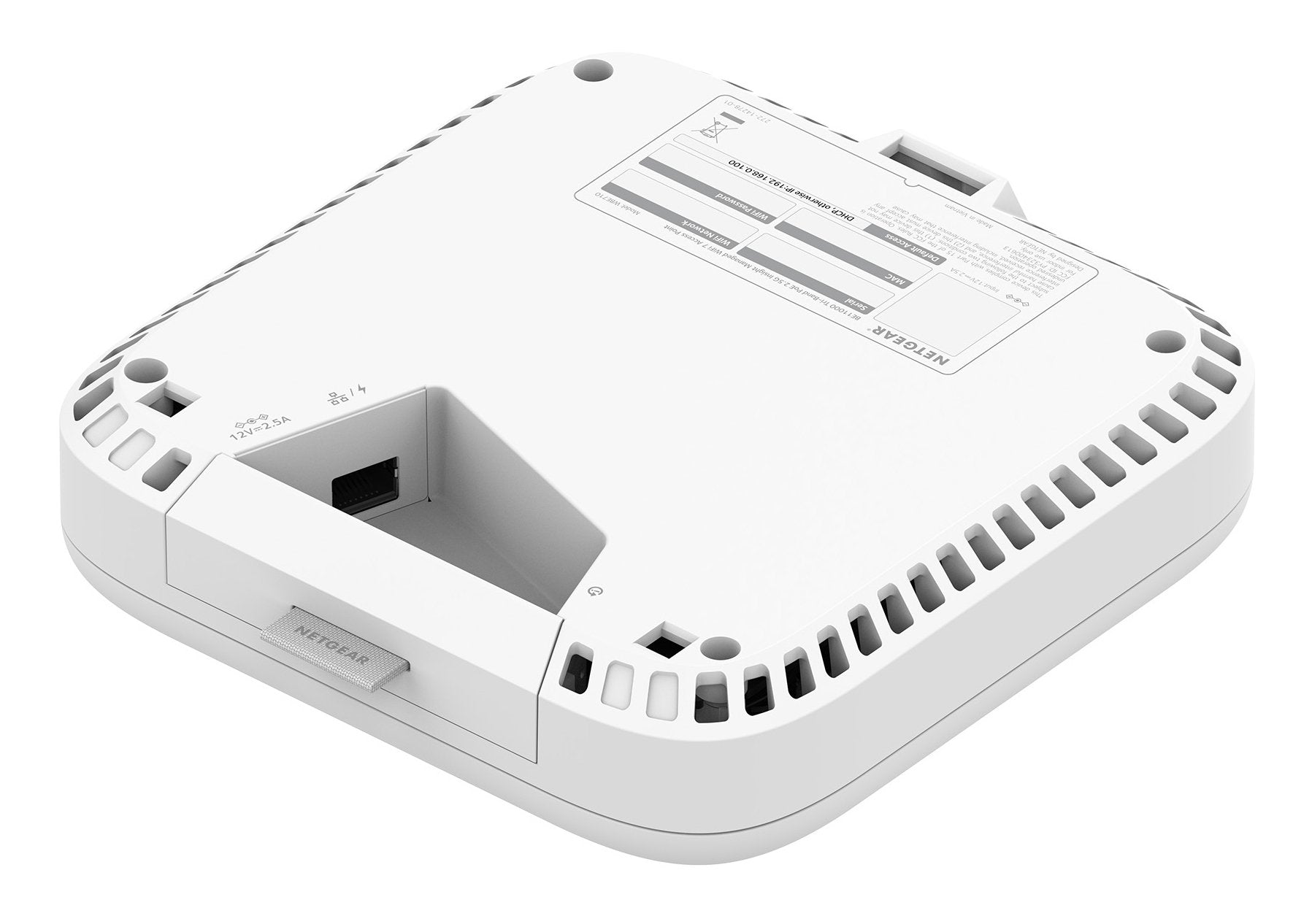 Netgear Business Wbe718 - Accesspoint - Wi-Fi 7 - Wi-Fi 6 - Wi-Fi 7 - 2.4 Ghz, 5 Ghz, 6 Ghz - Cloud-Verwaltet - Wand- Deckenmontage