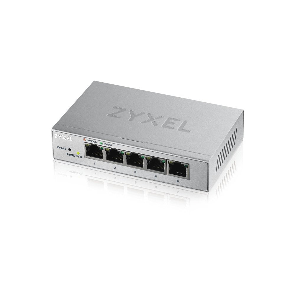 EAN 3540260177533 - Zyxel GS1200-5 Gestionado Gigabit Ethernet (10/100/1000) Plata imagen 1