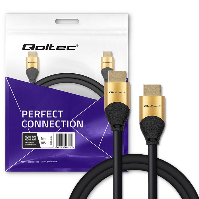 EAN 5901878503547 - Qoltec 50354 cable HDMI 1 m HDMI tipo A (Estándar) Negro imagen 7