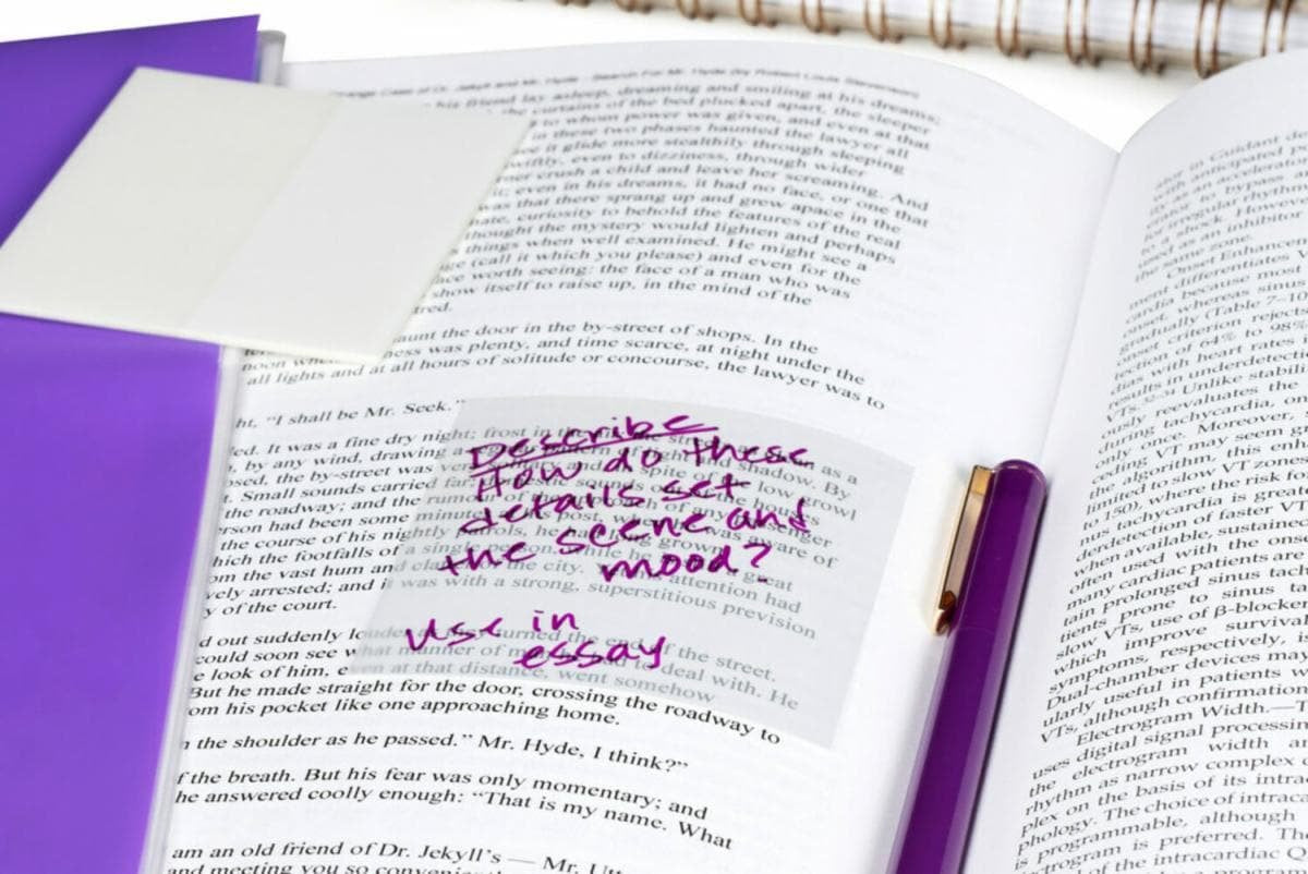 Post-It Bloc De 36 Notas Transparentes - Forma Cuadrada - 73x73mm - Transparente