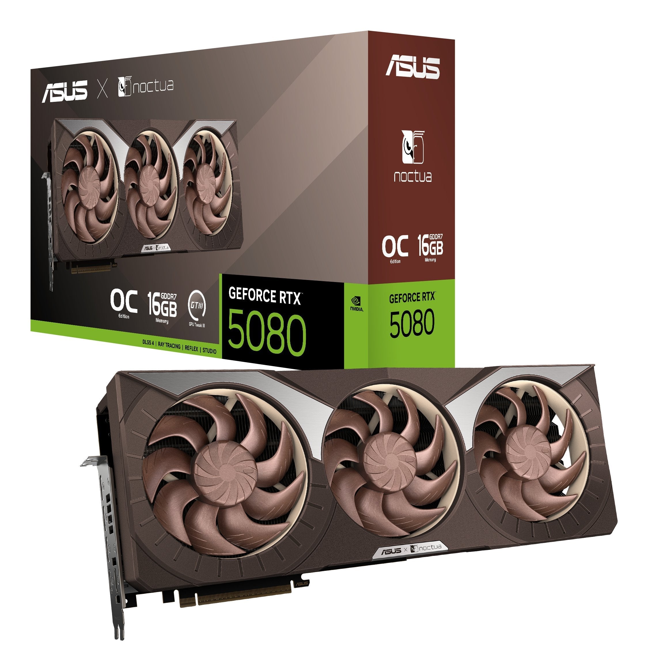 EAN 4711636205382 - ASUS RTX5080-O16G-NOCTUA NVIDIA GeForce RTX 5080 16 GB GDDR7 imagen 22